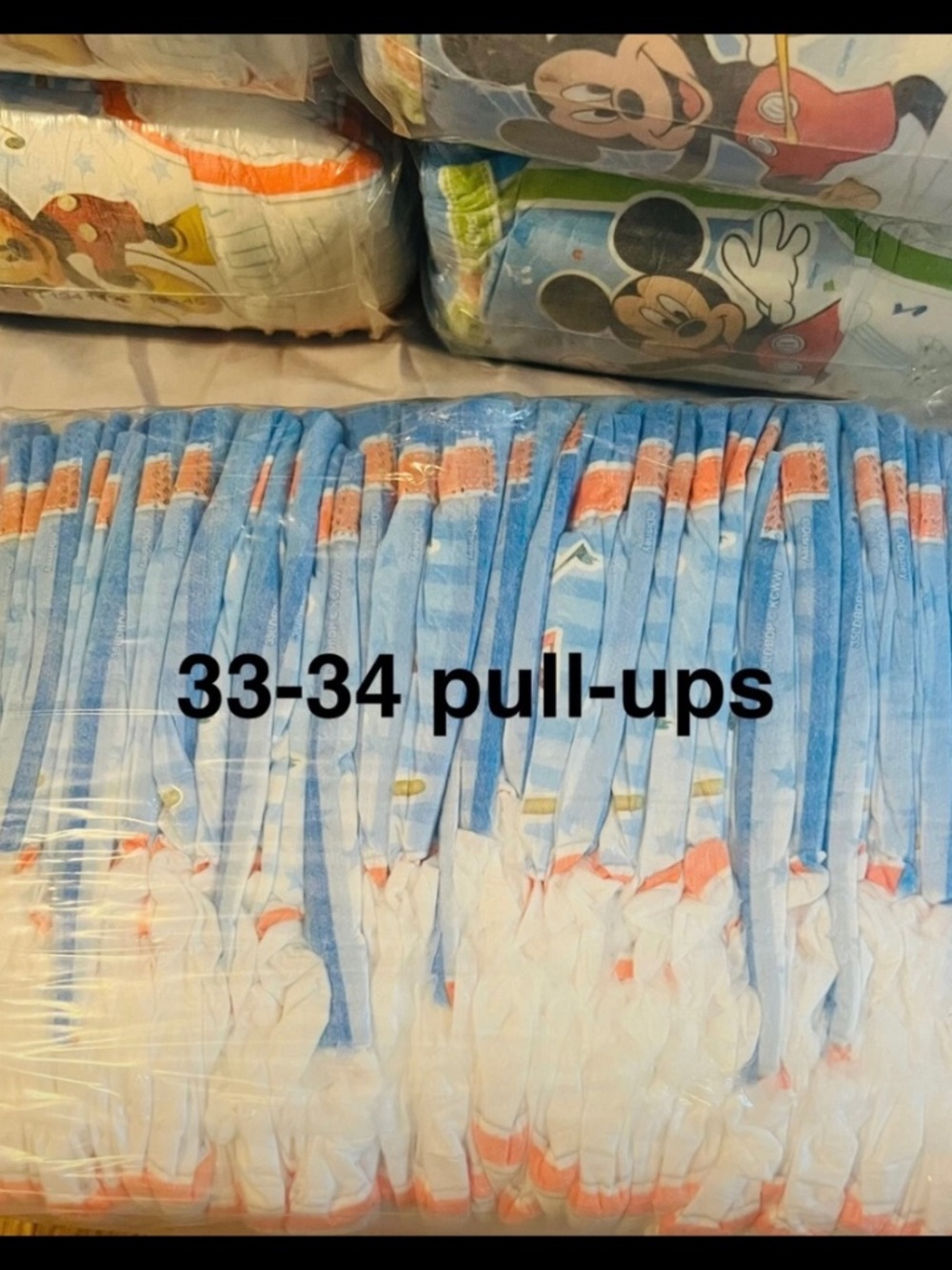 Huggies Pull-Ups 4T-5T 33-34CT Pack Unopened